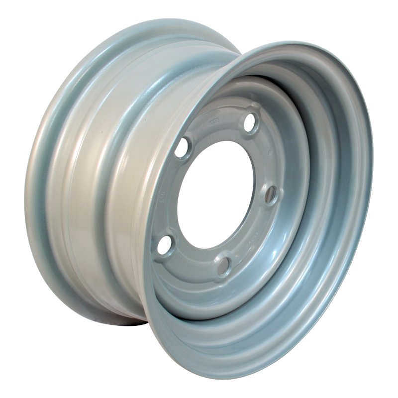 roue 5½Jx12H2 ET0 115/165.1/5 métal gris argent approprié pour Ifor Williams