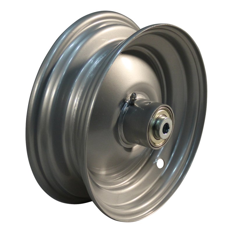 roue 2.50x8 ET0 Westfalia roulement à billes 12,3 NL124mm métal gris argent