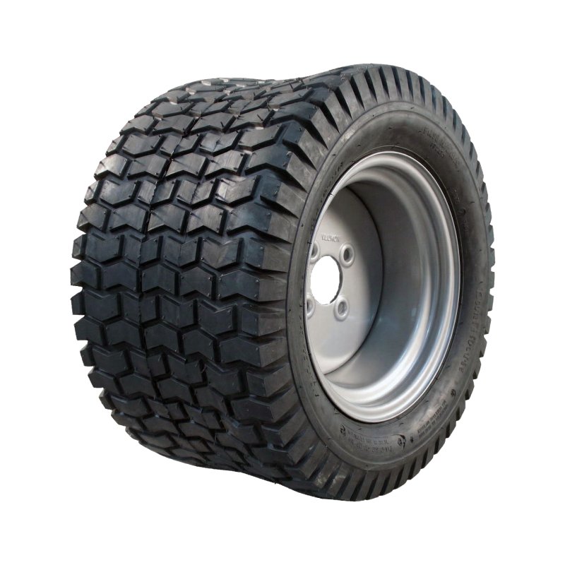pneu + roue 16x6.50-8 5.50x8H2 ET-2 60/100/4 métal LG-306 gris argent
