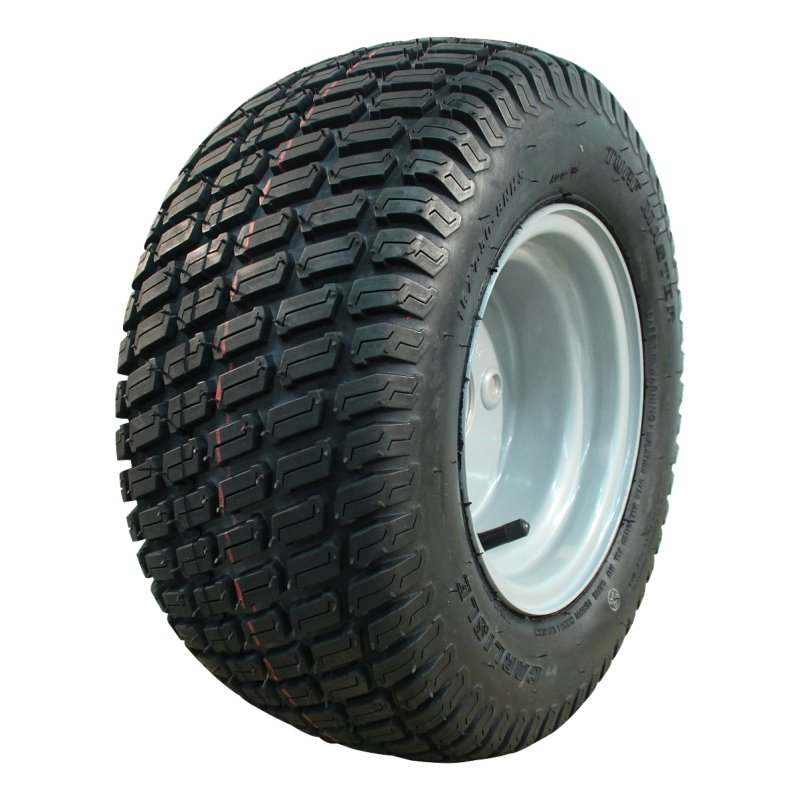 pneu + roue 16x7.50-8 (190/55-8) 5.50x8H2 ET-2 60/100/4 métal Turf Master gris argent