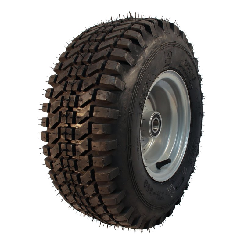 pneu + roue 18x7.00-8 5.50Ax8H2 ET0 NL90mm métal TR-360 gris