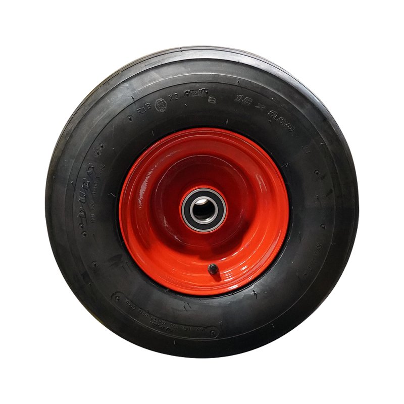 pneu + roue 18x9.50-8 7.00Bx8H2 ET0 NL150mm métal HF-217 Rouge
