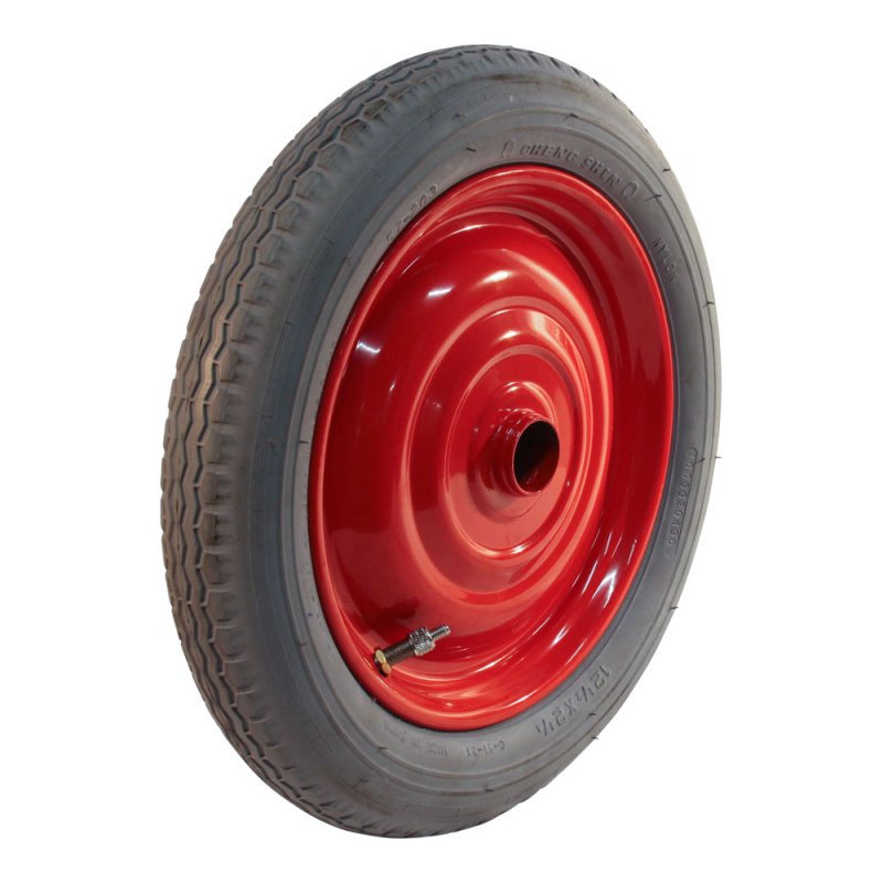 pneu + roue 12 1/2 x 2 1/4 (2.25-8) 12 1/2X2 1/4 ET0 NL60,5mm métal C-51 Rouge