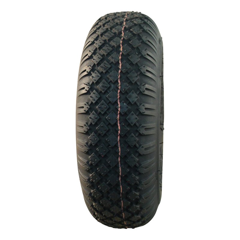 pneu + roue 3.00-4 2.10x4 roulement à rouleaux Ø25 NL75mm plastique S-2303 noir