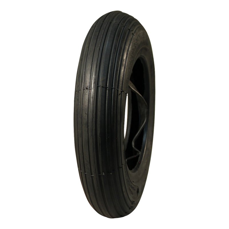 pneu + roue 3.50-8 2.50Ax8 ET0 NL96mm métal V-5501 Rouge 150mm