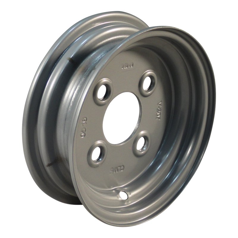 pneu + roue 3.50-8 2.50Ax8H2 ET-2 60/100/4 métal V-5501 gris argent