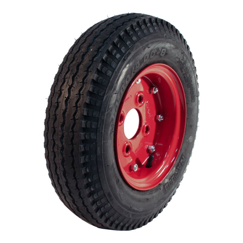 pneu + roue 4.80/4.00-8 3.00D-8 3.00D-8 ET0 ET0 60/100/4 60/100/4 métal métal S-6003 Rouge Rouge