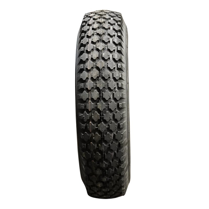 pneu + roue 4.80/4.00-8 3.00D-8 ET0 94/140/5 métal V-6602 gris argent