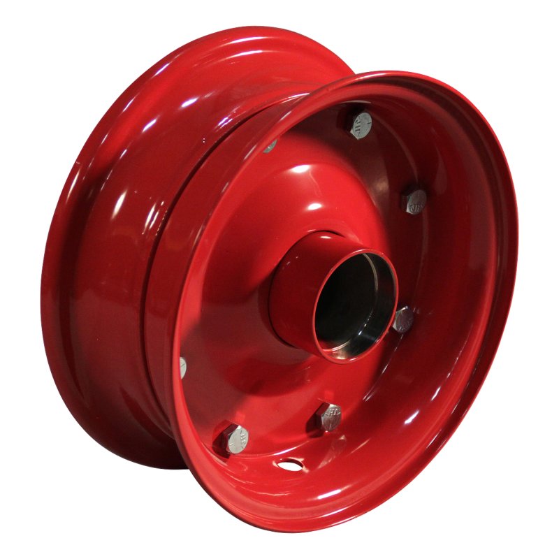 pneu + roue 4.80/4.00-8 3.00D-8 ET0 NL100mm métal V-6635 Rouge