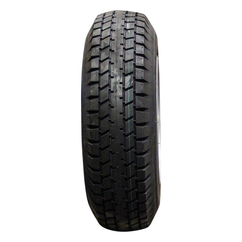 pneu + roue 5.00-8 4.33R-8 ET0 94/140/5 métal S-7102 gris argent