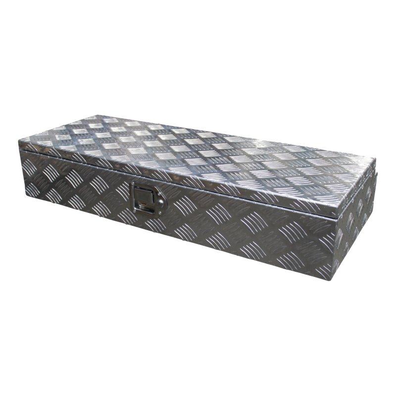 caisse à outils aluminium lxbxh 900x380x170mm serrure de coffre