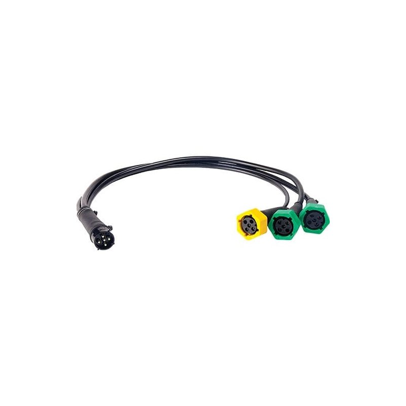 câble adaptateur pour standard baïonnette + 3 x ramifcation 5p baïonnette