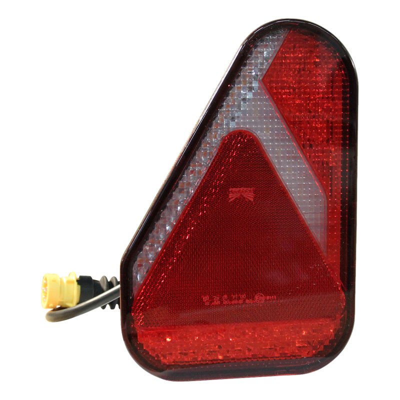 feu arrière LED LED 0.8m câbll 7 x 1mm² 8p baïonnette jaune Earpoint LED 12-24V gauche