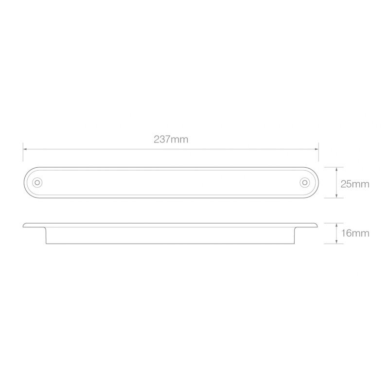 feu arrière LED câble 40cm câble universel à gauche et à droite (universel) 24V