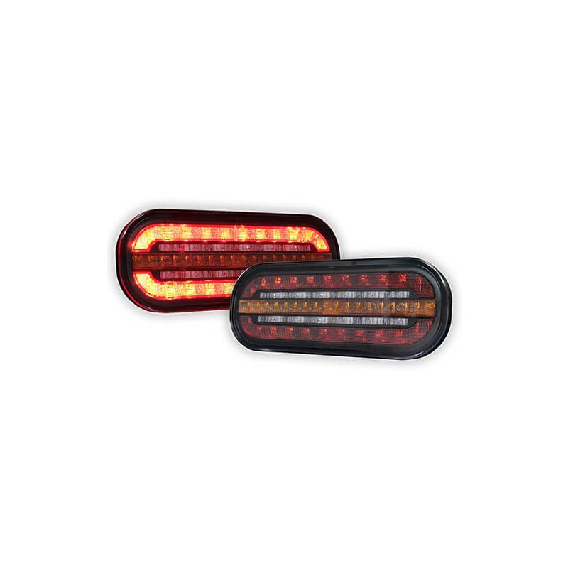 feu arrière LED 5 PIN's bajonet SuperSeal connector Baïonnette à 5 pôles avec connecteur SuperSeal universel à gauche et à droit