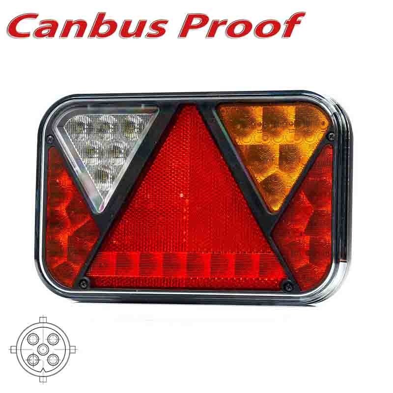 feu arrière LED baïonnette à 5 pôles baïonnette à 5 pôles droit droit 12 V