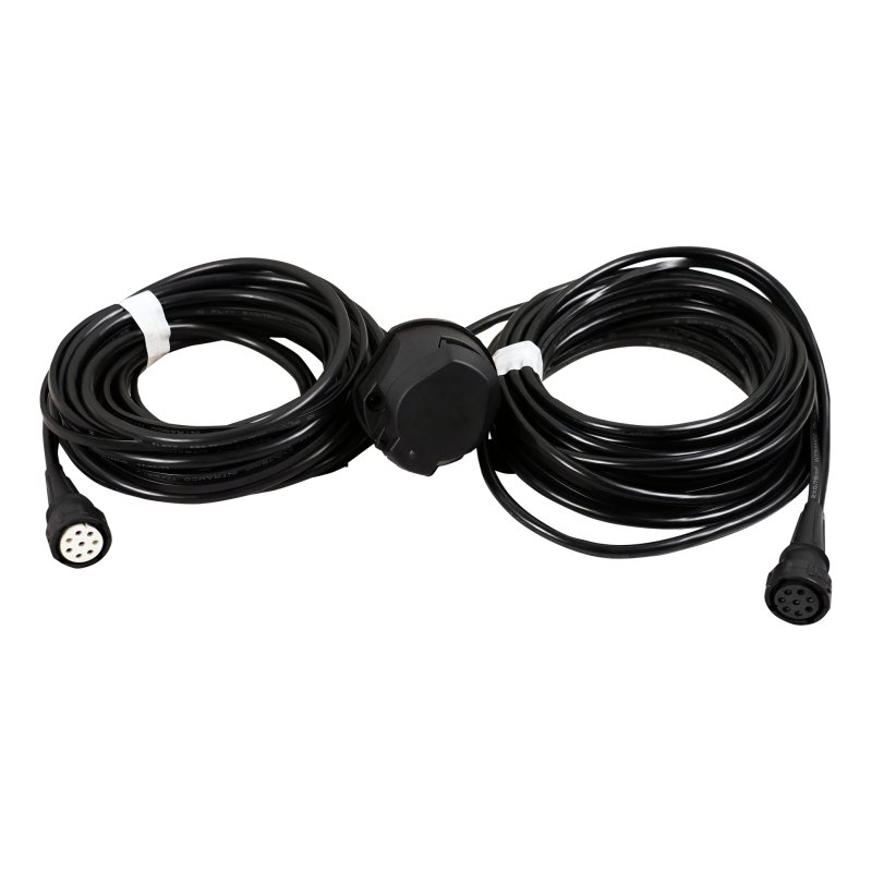 faisceau de câbles pour prise 13 pôles 6,9m 2 x 8-pôle baïonnette , branchement 2x 5,5 m DC