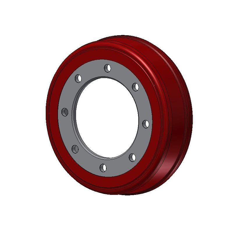 tambour de frein desserré, sans vis, etc. 400Gx80 220/275/8