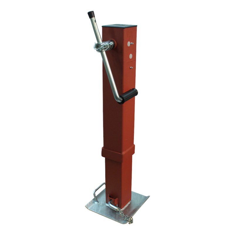 pied béquille forte charge K450 ⧄110mm 4500kg Tube et la plaque de base intérieur galvanisé
