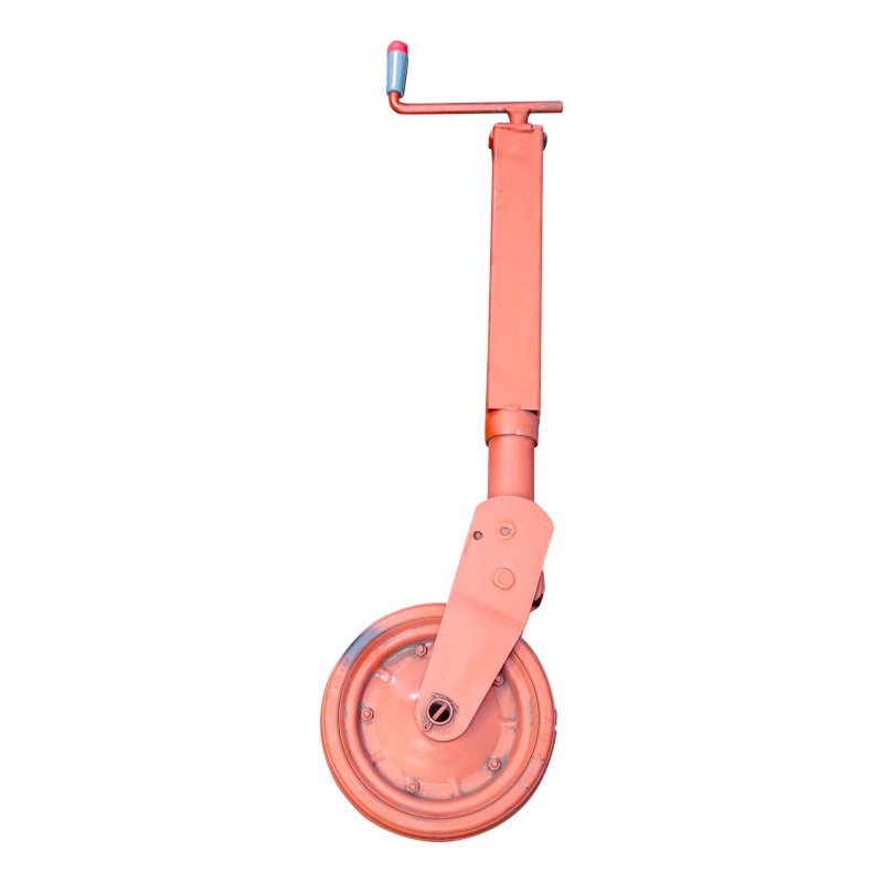 roues jockey, escamotable et blockage automatiquement ⧄70mm roue avec une bande de roulement en caoutchouc 1000kg peint au miniu