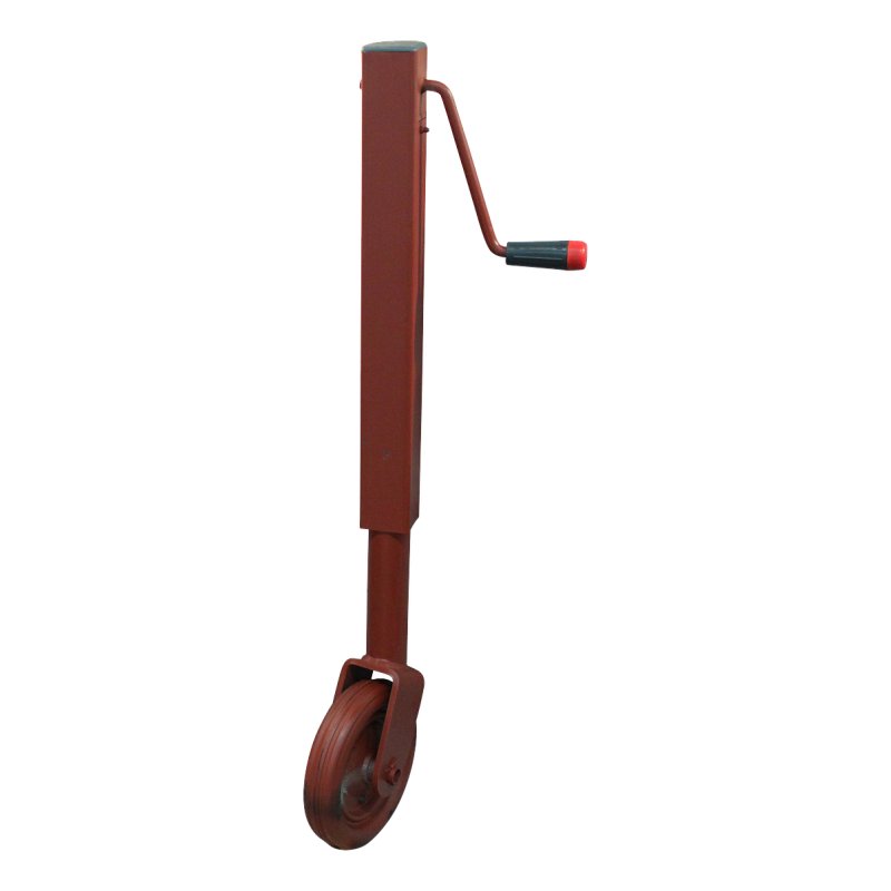 roues jockey, non pliable ⧄60mm roue avec une bande de roulement en caoutchouc peint au minium