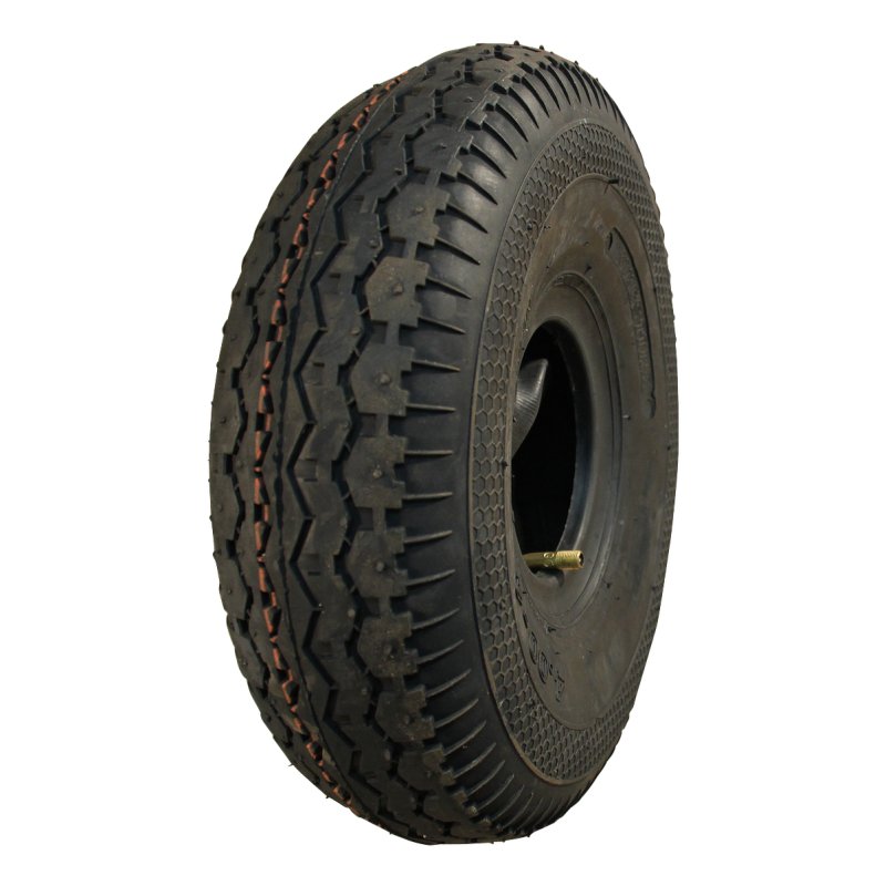 pneu + chambre à air 4.00-4 V-6504 4PR TT JS87