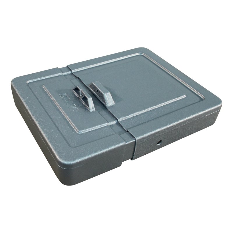 porte document "Holdyx" rectangulaire 325x270x71mm gris argenté résistant aux UV