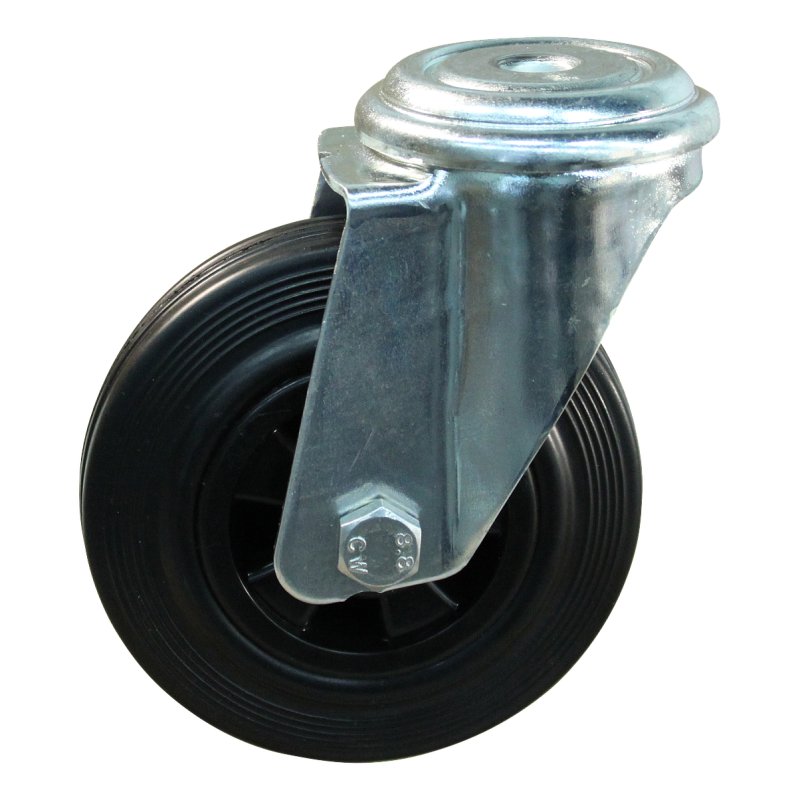 roulette pivotante 140mm série 01 ᠆ 91 trou pour boulon roulement à rouleaux