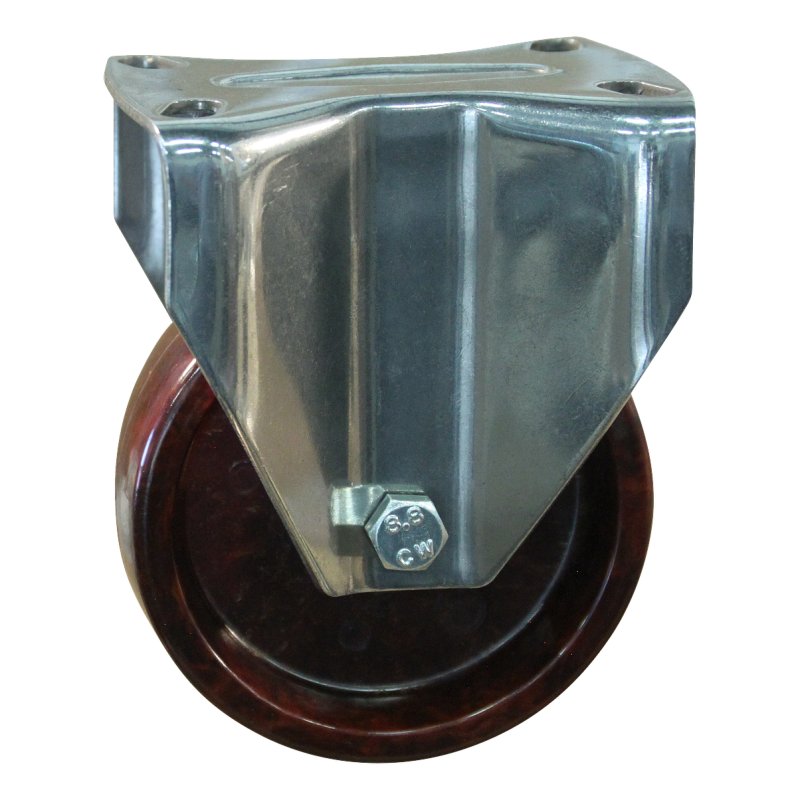 roue fixe 100mm serie 95 ᠆ 29 montage de la plaque palier lisse