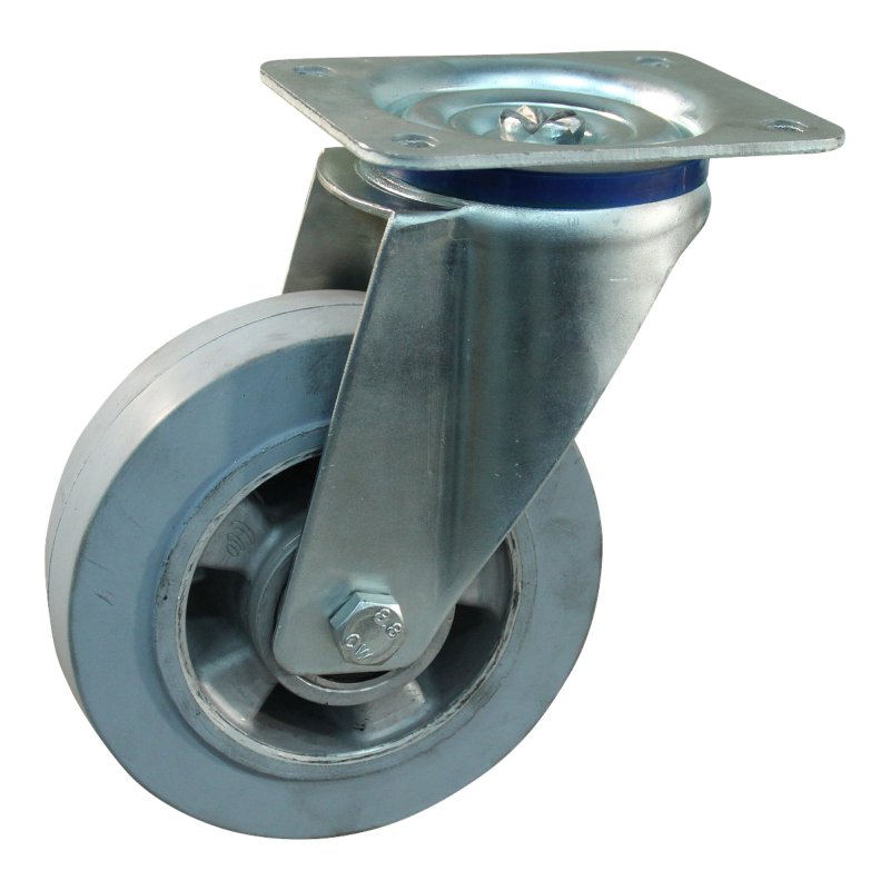 roulette pivotante 160mm serie 12 ᠆ 15 montage de la plaque roulement à billes