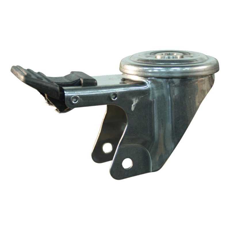 roulette pivotante avec frein 100mm serie 35 ᠆ 29 trou pour boulon roulement à billes