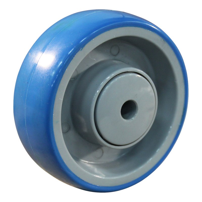 roulette pivotante 100mm serie 21 ᠆ 10 trou pour boulon roulement à billes