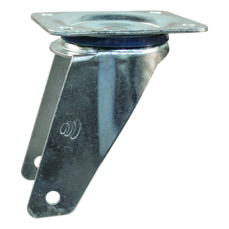 roulette pivotante 2.50-4 2.10x4H2 ET0 NL75mm métal V-6606 gris 12 montage de la plaque roulement à billes