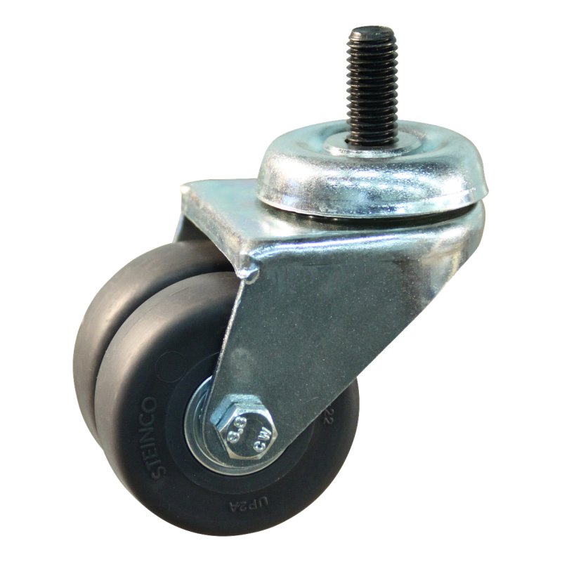 roulette pivotante 50mm serie 64 ᠆ 42 draadstift M10 roulement à billes