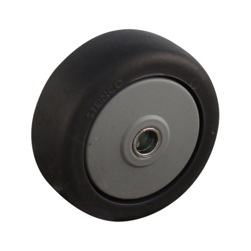 roulette pivotante avec frein 50mm serie 64 ᠆ 42 draadstift M10 palier lisse