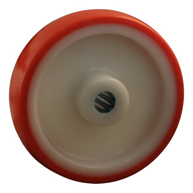 roulette pivotante 175mm série 27 ᠆ 31 montage de la plaque roulement à aiguilles éxécution inox
