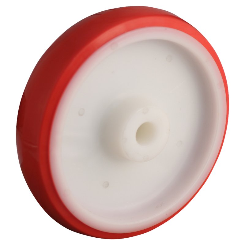 roulette pivotante 200mm série 27 ᠆ 31 trou pour boulon palier lisse