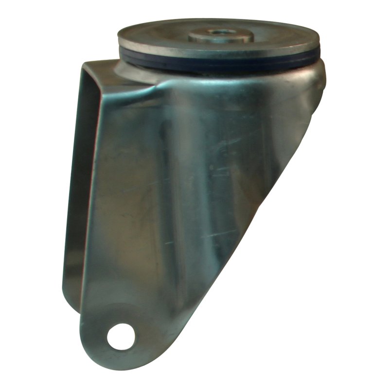 roulette pivotante 200mm série 27 ᠆ 31 trou pour boulon roulement à aiguilles éxécution inox