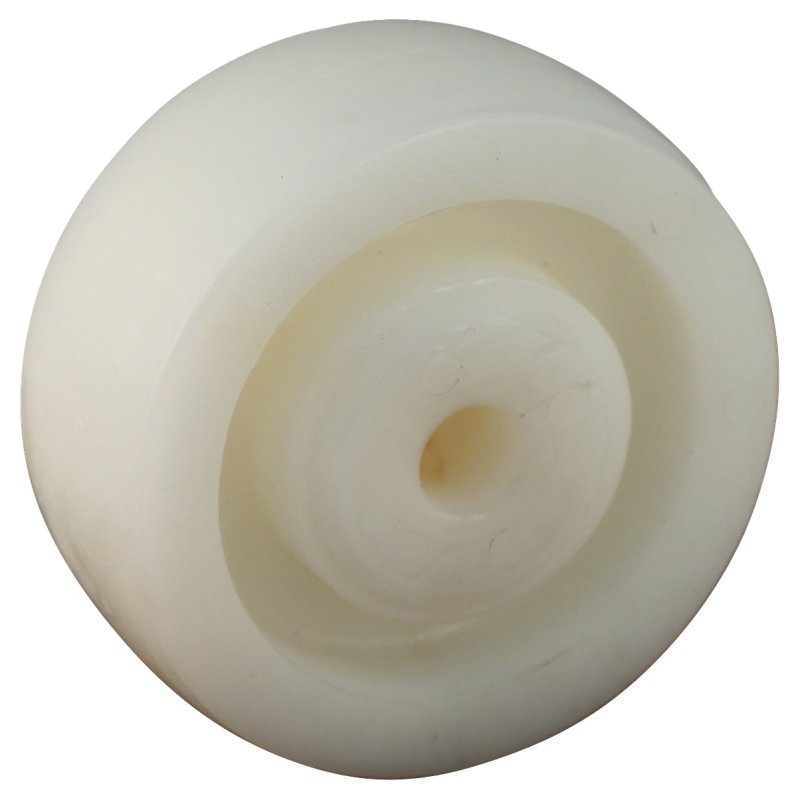 roulette pivotante avec frein 100mm serie 33 ᠆ 32 montage de la plaque palier lisse