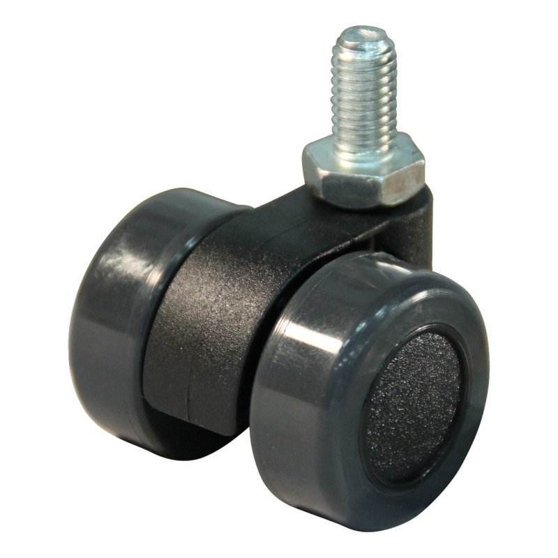 roulette pivotante 36mm 36mm série 74-73 draadstift M8 palier lisse palier lisse