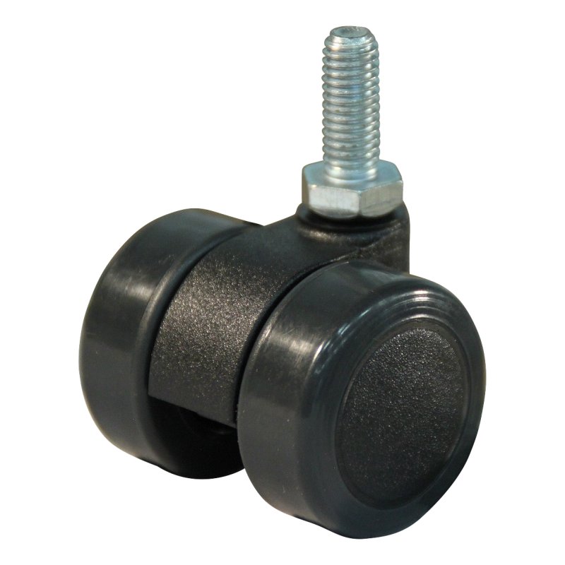 roulette pivotante 36mm 36mm série 74-73 draadstift M8 palier lisse palier lisse