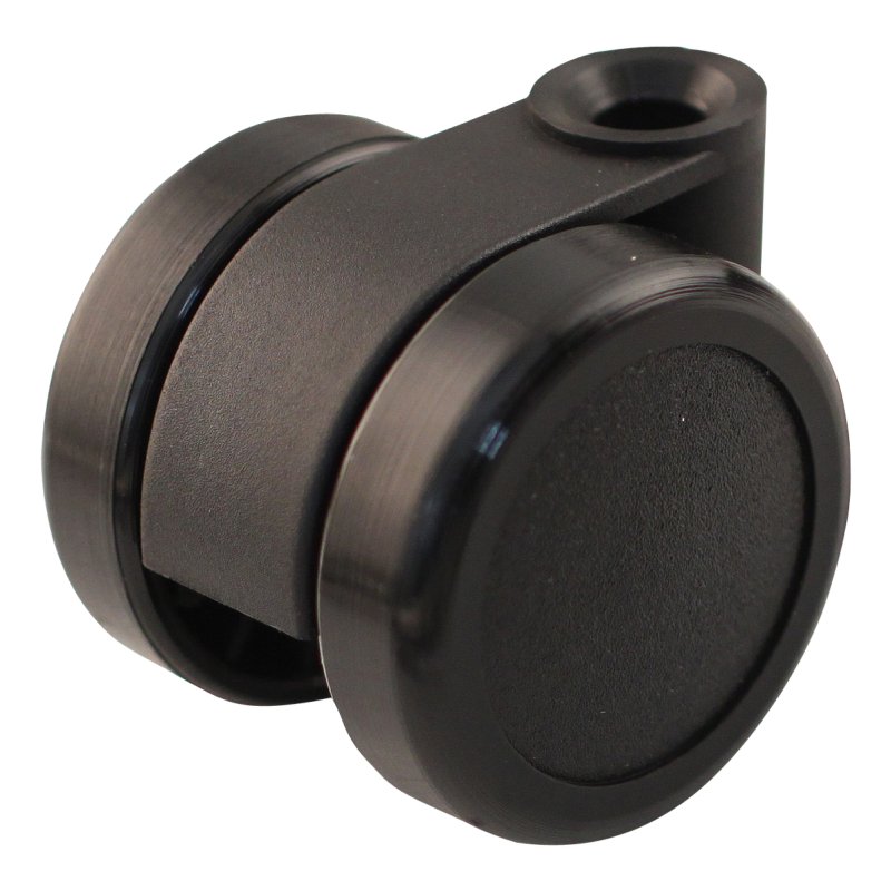 roulette pivotante 42mm série 65-73 montage de la plaque palier lisse
