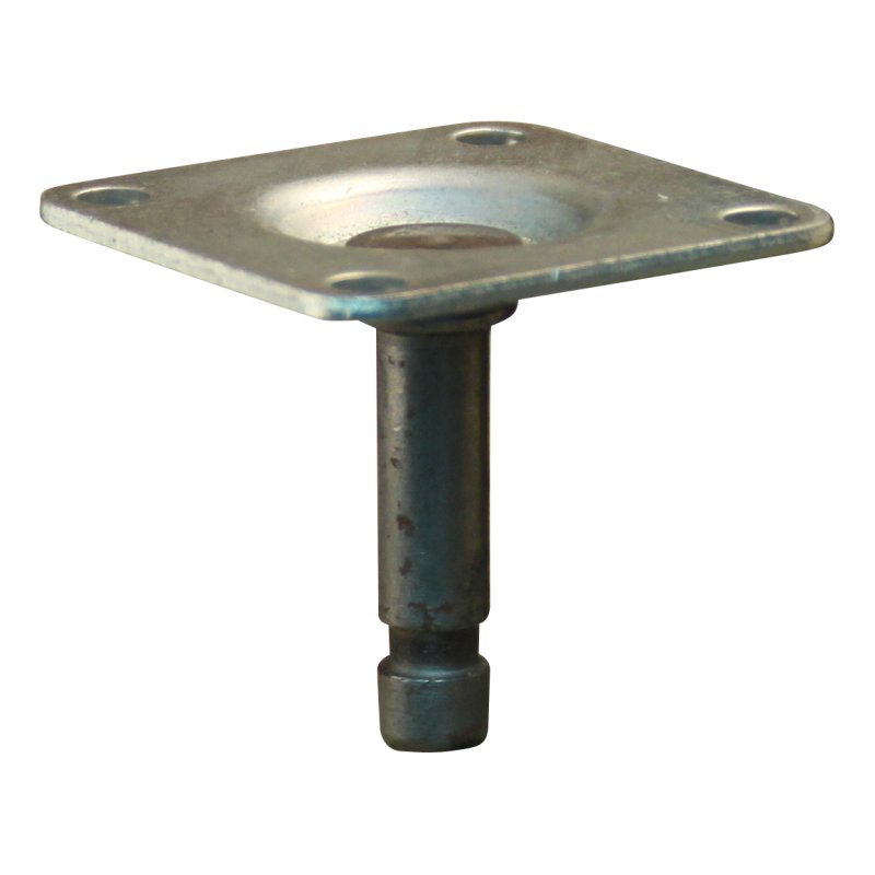 roulette pivotante avec frein 42mm série 65-73 montage de la plaque palier lisse