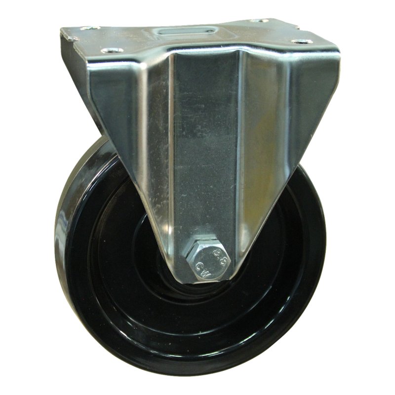 roue fixe 125mm serie 35 ᠆ 31 montage de la plaque palier lisse
