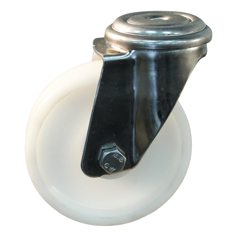 roulette pivotante 175mm serie 34 ᠆ 31 trou pour boulon palier lisse