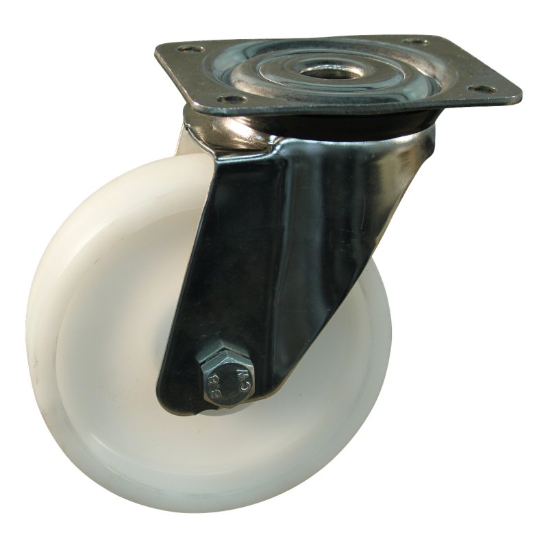 roulette pivotante 175mm serie 34 ᠆ 31 montage de la plaque palier lisse