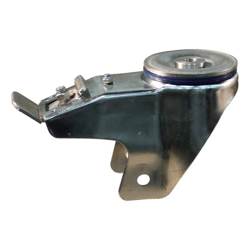 roulette pivotante avec frein 150mm serie 34 ᠆ 31 trou pour boulon palier lisse