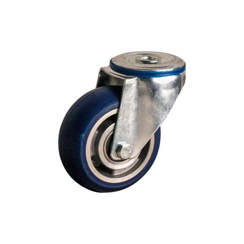 roulette pivotante 160mm série 03 ᠆ 15 trou pour boulon roulement à billes