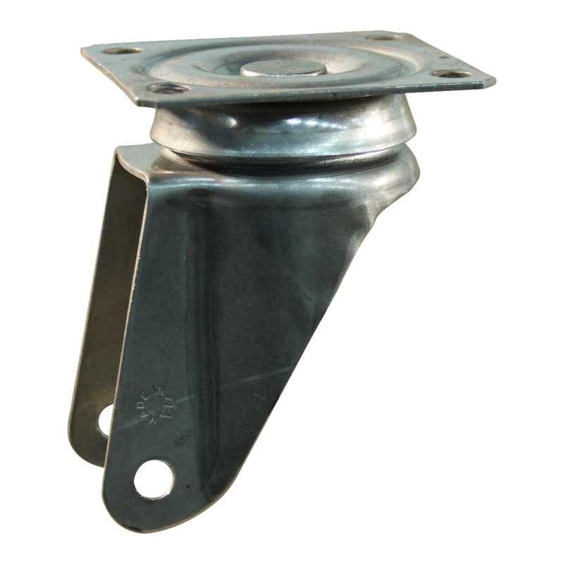 roulette pivotante 100mm serie 65 ᠆ 37 montage de la plaque palier lisse