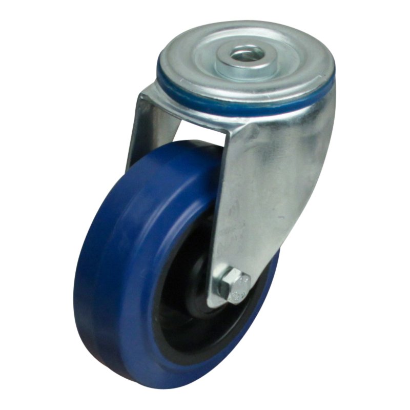 roulette pivotante 100mm série 13 ᠆ 15 trou pour boulon roulement à rouleaux